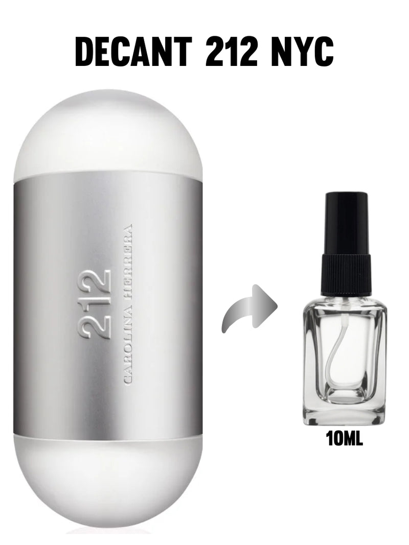 Decant 212 NYC Carolina Herrera | Perfume Feminino | Eau de Toilette | 10ml