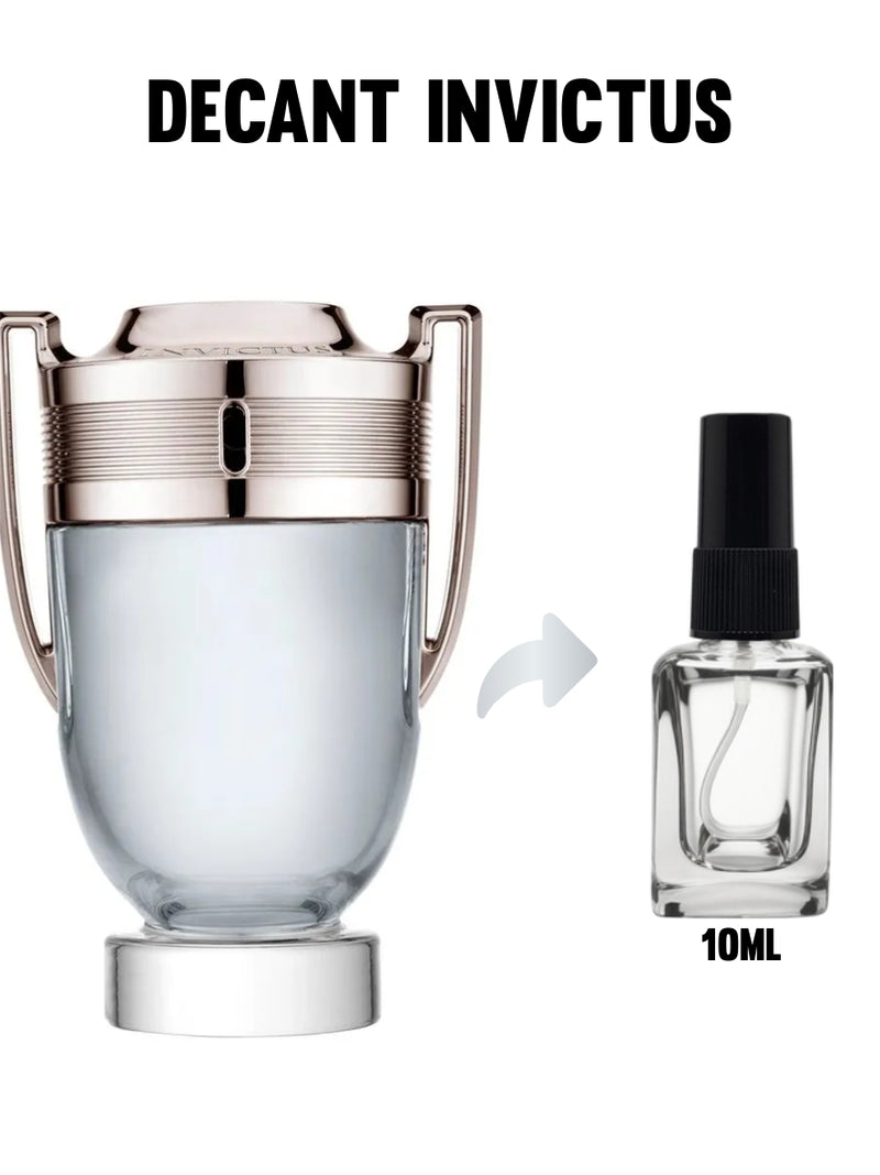 Decant Invictus | Perfume Masculino | Eau de Toilette | 10ml