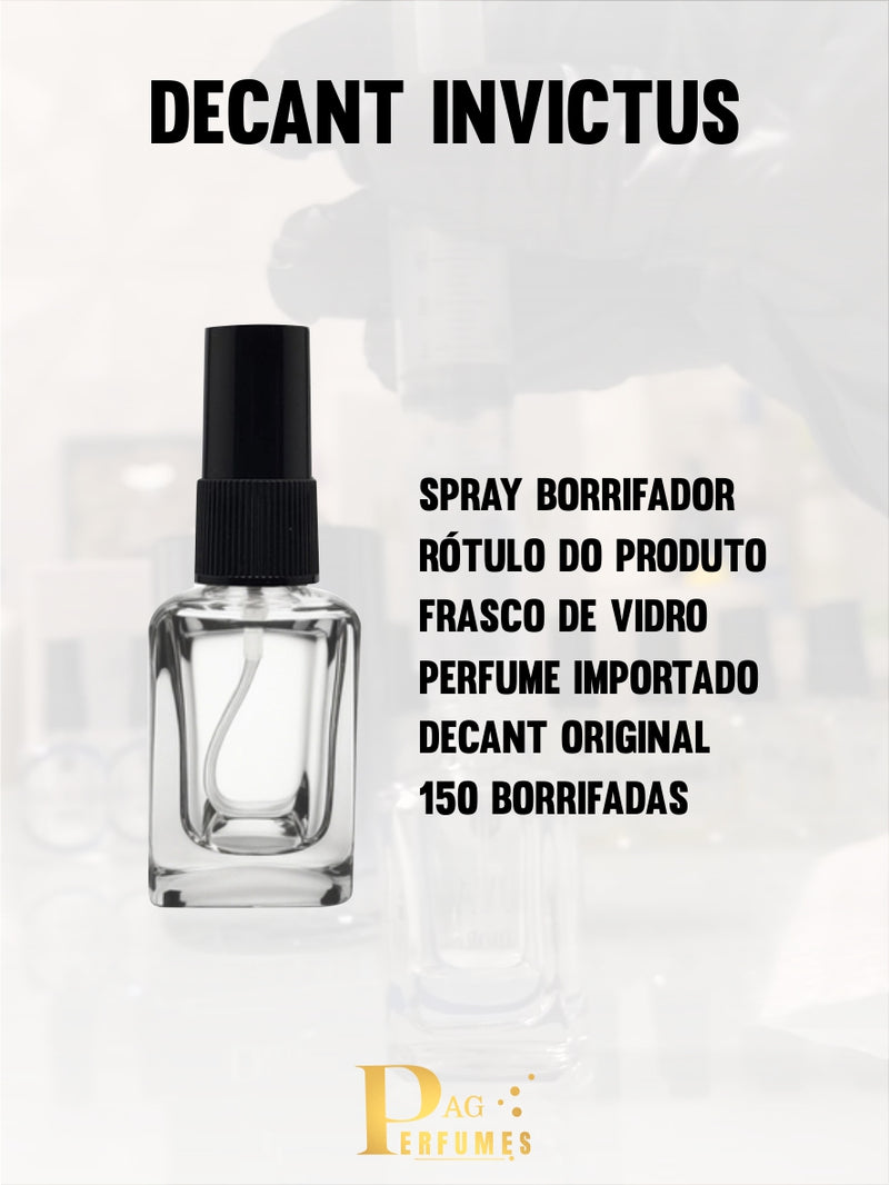 Decant Invictus | Perfume Masculino | Eau de Toilette | 10ml