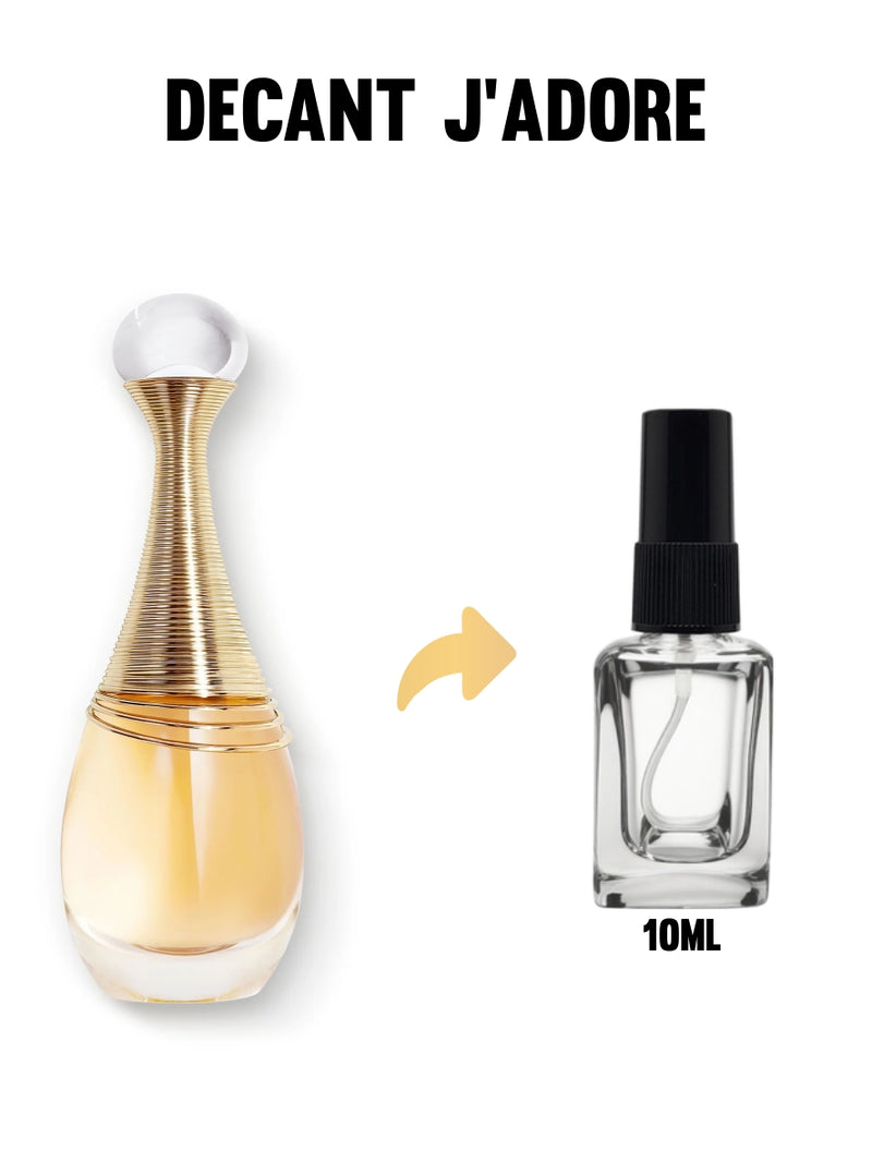 Decant J'adore Dior | Perfume Feminino | Eau de Parfum | 10ml
